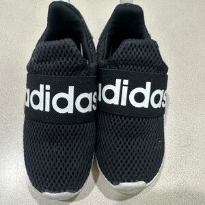 adidas Kids' Lite Racer Adapt 4.0 Running Shoe Size 9 Black and White